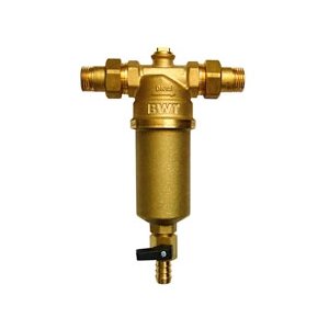 Фильтр прямой промывки BWT Protector mini H/R 1" со сменным элементом для горячей воды