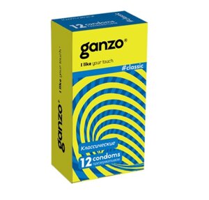 Ganzo Classic - Классические презервативы,12