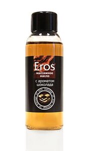 Интимное массажное масло Eros Tropic от Биоритм, 50 мл (шоколад)