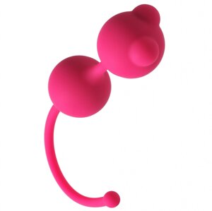 Lola Games Emotions Foxy - Вагинальные шарики с милыми ушками, 16,2 см (розовый)