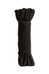 Lola Games Party Hard Tender Black веревка для связывания, 10 м (чёрный)