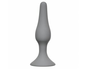 Lola Slim Anal Plug Large Grey - Анальная пробка,12.5 см (серый)