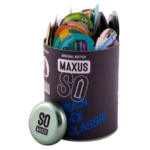 MAXUS So Much Sex CLASSIC - Презервативы в тубусе классические,100 шт)