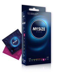 MY. SIZE №10 размер 64 латексные презервативы, 10 шт