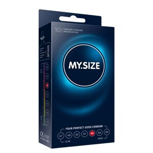 My. Size PRO 60 - Латексные презервативы, размер 60 (10 шт)