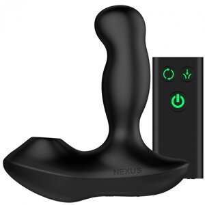 Nexus Revo Air - Массажер простаты с вращающейся головкой, 10 см (черный)
