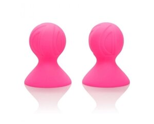Nipple Play Pro Nipple Sucker CalExotics - Насадки-присоски на соски, 7х5 см (розовый)