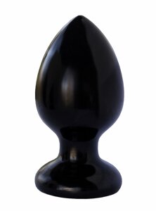 Плаг-массажер для простаты BLACK magnum 8 в ламинате L 115 мм, D 60 мм, цвет чёрный арт. 420800