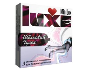 Презервативы Luxe Mini Box Шелковый чулок, 3 шт.