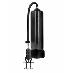 Pumped Deluxe Beginner Pump ручная вакуумная помпа для мужчин с насосом в виде поршня, 30х6 см (чёрный)