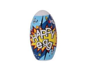 Real Happy eggs - Мастурбатор-вагина в яйце, 10.8х5.4 см