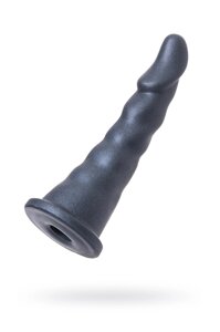 RealStick Strap-On by TOYFA Axel насадка для страпона с O-Ring и Vac-U-Lock креплениями, 17.5х2.1 см (чёрный)