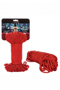 Scandal BDSM Rope - Веревка, 30 м (красный)