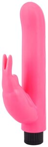 Seven Creations Grabbit - Силиконовый вибратор-кролик, 15х3.5 см (розовый)