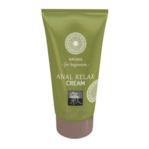 Shiatsu Anal Relax Cream unisex for beginners - Анальный крем для новичков, 50 мл