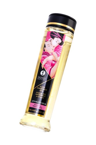 Shunga Aphrodisia натуральное возбуждающее массажное масло, 240 мл (роза)