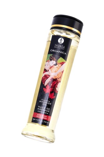 Shunga Organica Maple Delight органическое массажное масло, 240 мл (кленовый сироп)