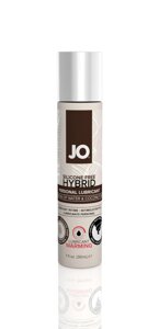 Согревающая смазка на водной основе с кокосовым маслом Hybrid - System Jo, 30 мл