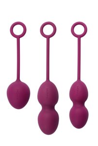 SSYB-VLT ЭМ / Nova Ball Фиолетовый Вагинальные шарики со смещенным центром тяжести