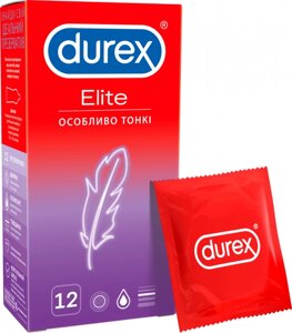 Тонкие презервативы Durex Elite,12 шт)