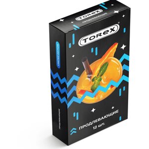 Torex Party - Презервативы с пролонгирующим эффектом, 12 шт