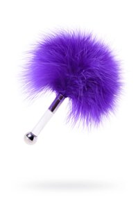 ToyFa короткая пуховая щекоталка, фиолетовый