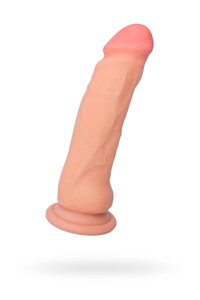 ToyFa RealStick Elite Dildo реалистичный фаллоимитатор на присоске, 20х4.2 см (телесный)