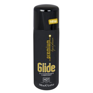 Увлажняющий интимный гель Glide Premium - HOT, 100 мл