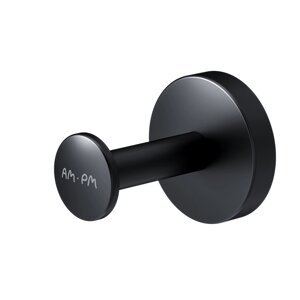 Аксессуар для ванной Am. Pm Inspire 2.0 Крючок для халата, черный A50A35822