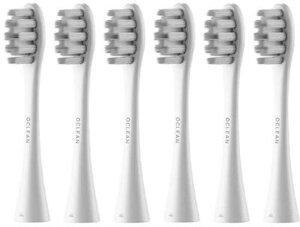 Аксессуар для зубной щетки Oclean Gum Care Brush Head P1S12 W06 (6шт) (C04000190) Насадка для зубных щеток