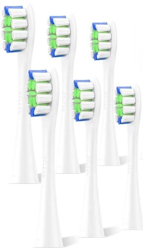 Аксессуар для зубной щетки Oclean Professional Clean P1C1 W06 (6шт) (C04000186) Насадка для зубных щеток