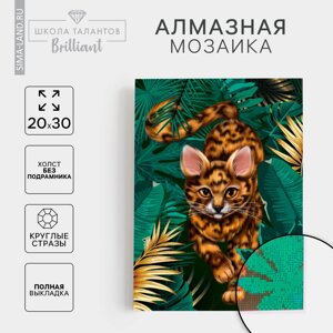 Алмазная мозаика с полным заполнением на холсте