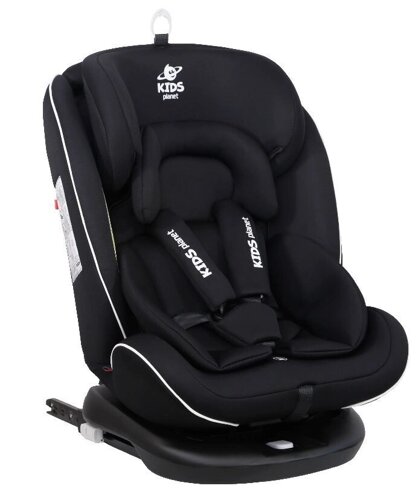 Автокресло siger KIDS planet starship isofix гр. 0+I/II/III, 0-36 кг, 0-12 лет, антрацит (KRES3604)