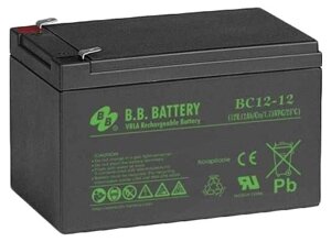 Батарея для ибп BB BC 12-12 (12в 12ач)