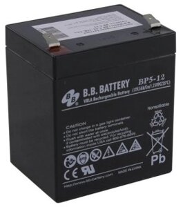 Батарея для ибп BB BP5-12 (12в 5ач)