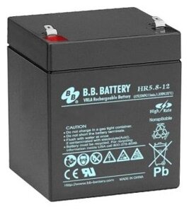 Батарея для ибп BB HR 5.8-12 (12в 5.3ач)