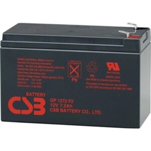 Батарея для ибп CSB GP1272 F2 (28W) клемма 7мм (12V 7.2ah)