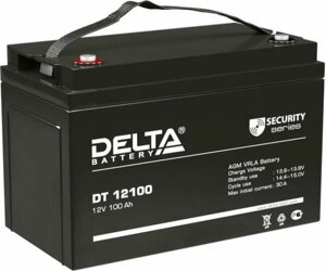 Батарея для ибп DELTA DT 12100 (12в 100ач)