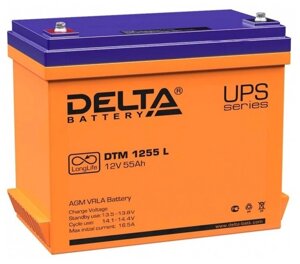 Батарея для ибп DELTA DTM 1255 L (12в 55ач)