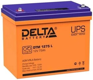 Батарея для ибп DELTA DTM 1275 L (12в 75ач)