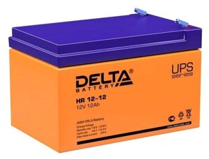 Батарея для ибп DELTA HR 12-12 (12в 12ач)
