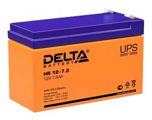 Батарея для ибп DELTA HR 12-7.2 (12в 7.2ач)