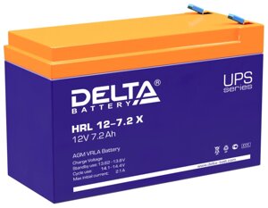 Батарея для ибп DELTA HRL 12-7.2 X (12в 7.2ач)