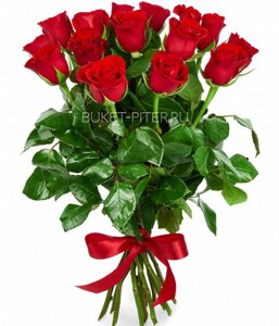 Букет из Красной розы Кения 35-40см