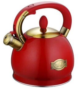 Чайник для плиты Kelli KL-4556 Красный