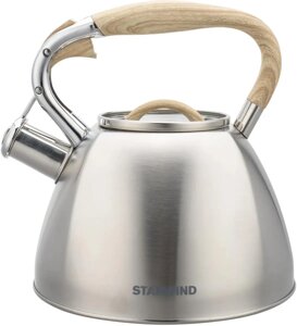 Чайник для плиты Starwind Chef Daily 2.8л серый (SW-CH1308)