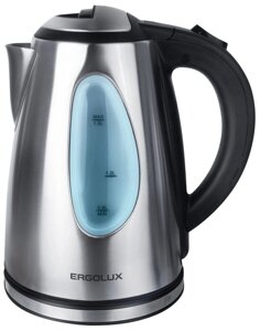 Чайник Ergolux ELX-KG04-C72 черный/нерж. сталь