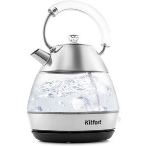 Чайник Kitfort KT-678 серебристый