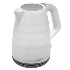 Чайник Scarlett SC-EK18P49 белый/серый