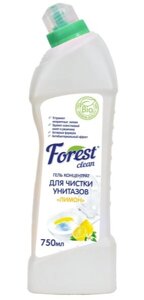 Чистящее средство Forest Clean Лимон Гель-концентрат для чистки унитазов 750мл